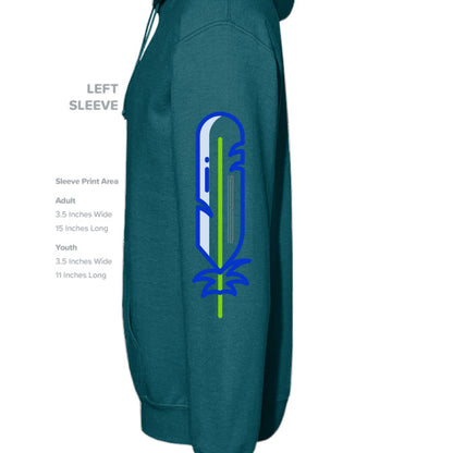 Black/Teal - SLEEVE_LEFT