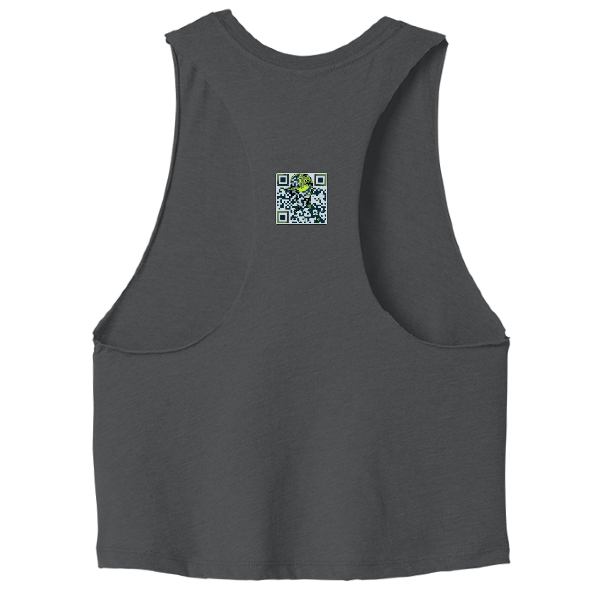 DARK GRY HEATHER - BACK