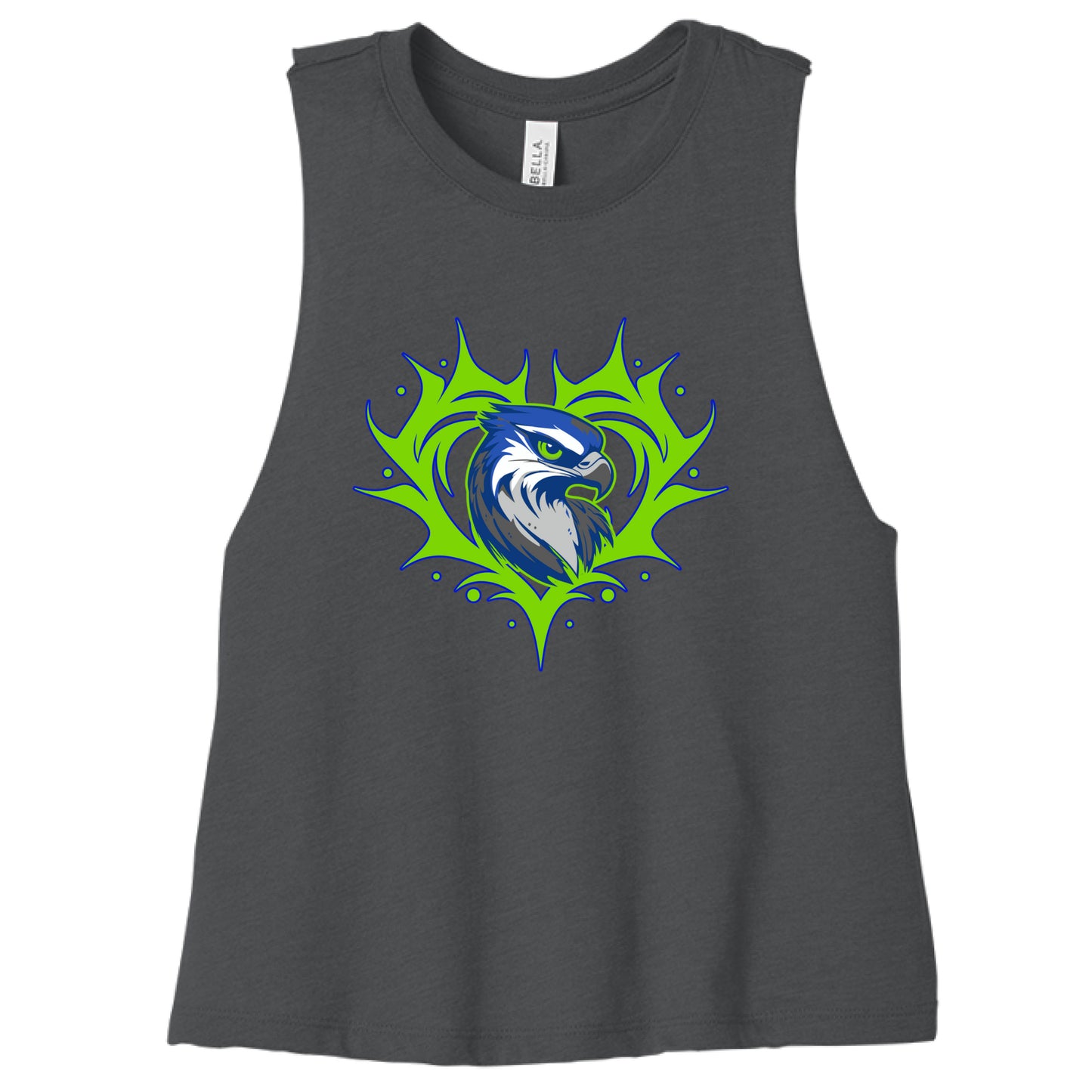 DARK GRY HEATHER - FRONT