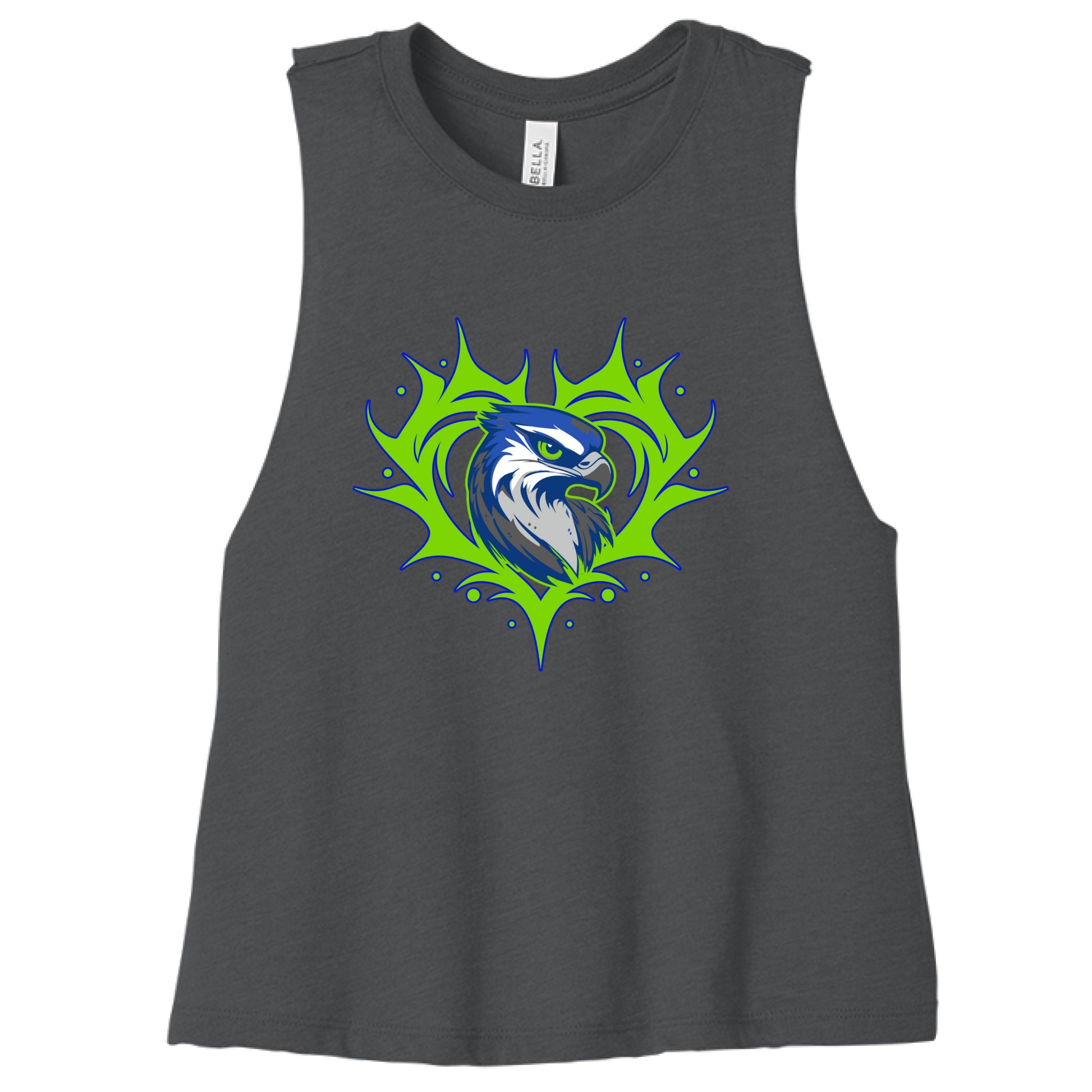 DARK GRY HEATHER - FRONT
