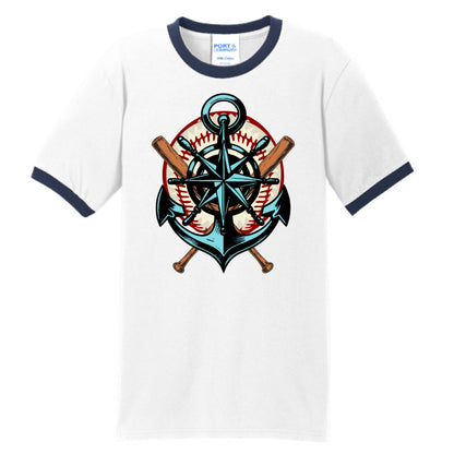 White/Navy - FRONT
