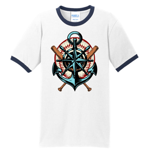 White/Navy - FRONT