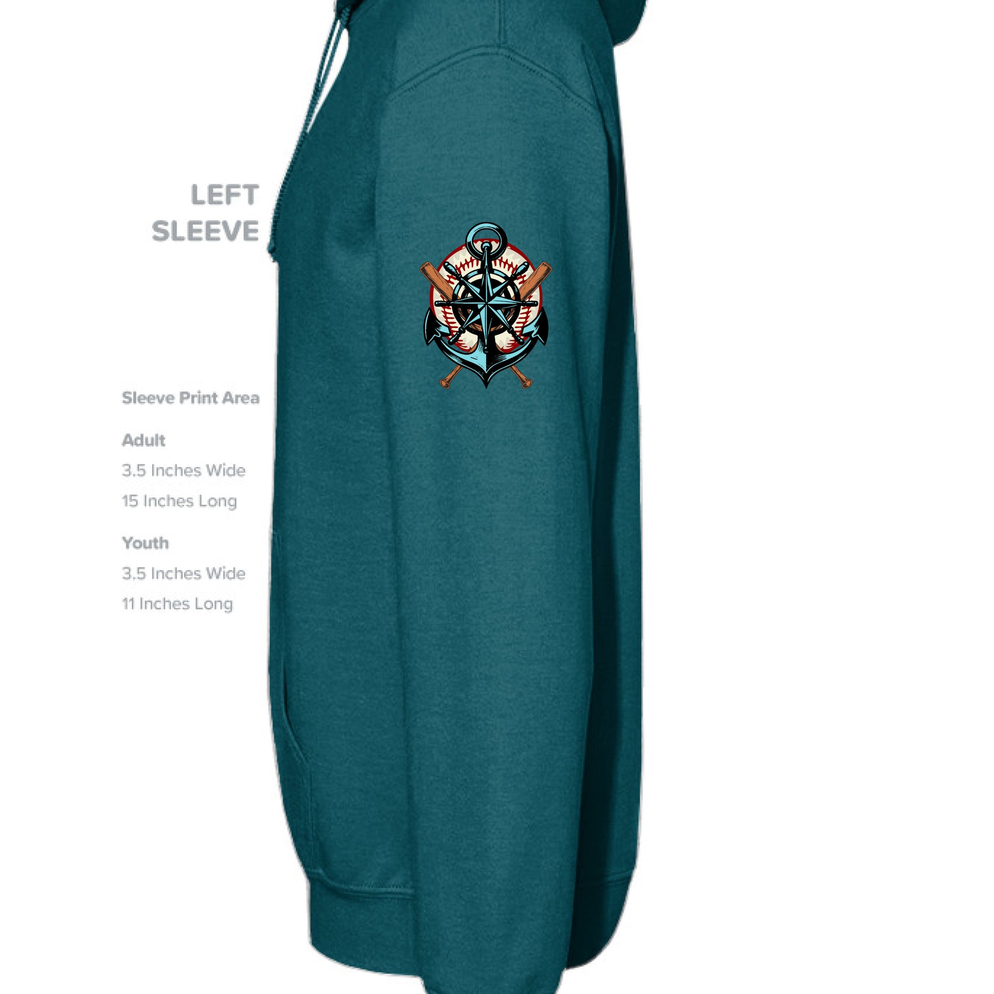 Black/Teal - SLEEVE_LEFT