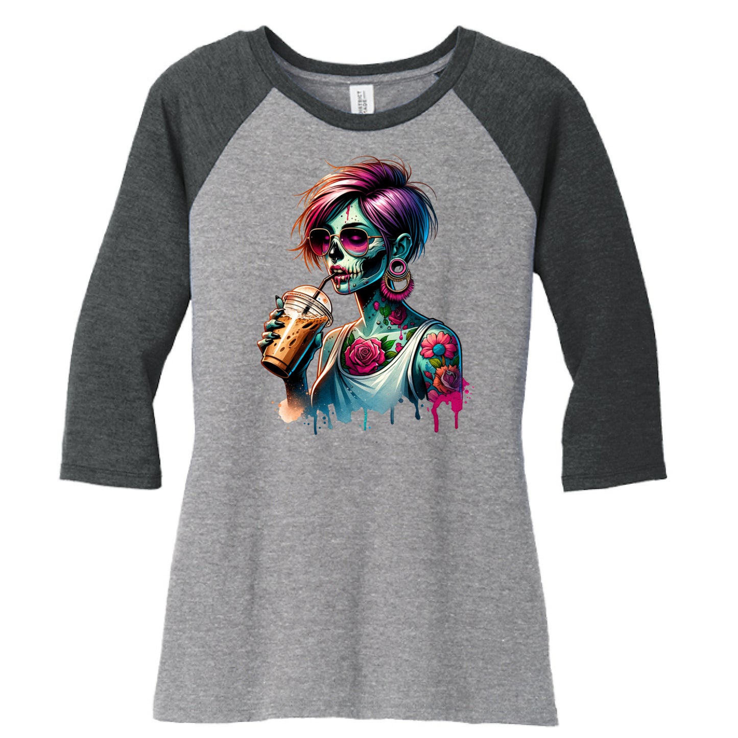 Black Fr/Gy Fr - FRONT