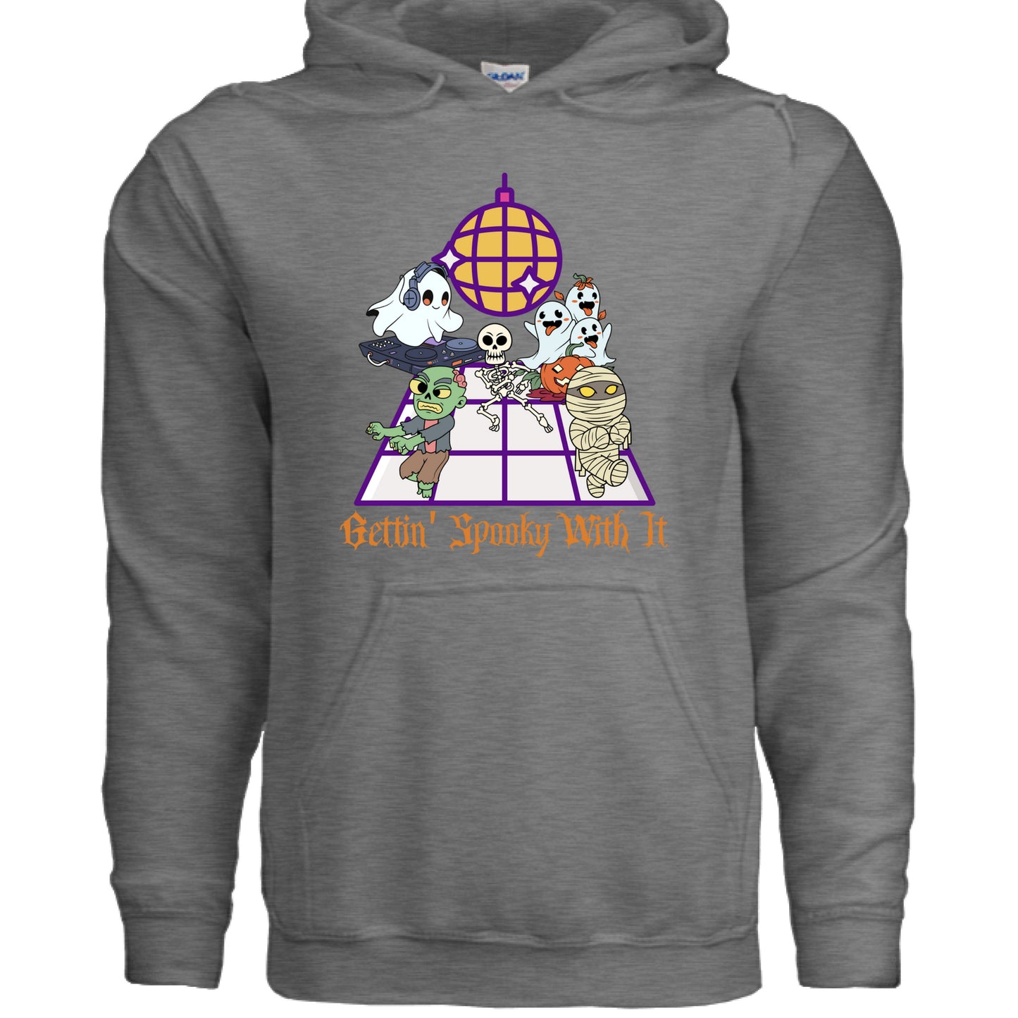 GRAPHITE HEATHER - FRONT